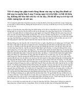 Đóng vai cá vàng trong truyện ông lão đánh cá và con cá vàng kể lại câu chuyện ấy