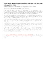 Vì sao cuộc kháng chiến toàn quốc chống thực dân Pháp xâm lược bùng nổ vào ngày 19-12-1946 ?