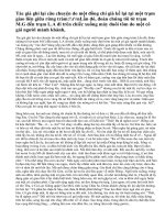 Tóm tắt truyện Chiếc lược ngà của nhà văn Nguyễn Quang Sáng