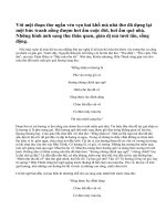 Bình giảng hai khổ thơ đầu Sang thu của Hữu Thỉnh.