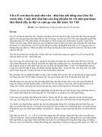 Cảm nhận khi đọc Lòng yêu nước của l-li-a Ê-ren-bua