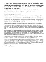 Cảm nhận của em về đoạn thơ sau trong bài Ánh trăng của Nguyễn Duy : Từ hồi về thành phố …cho ta giật mình.