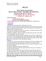 giáo án tích hợp liên môn môn địa lý 9 bài 44 tìm hiểu địa lí địa phương tìm HIỂU NGHỀ TRUYỀN THỐNG NGHỀ TRỒNG mía và nấu ĐƯỜNG ở VĨNH cửu   ĐỒNG NAI  