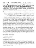 Phát biểu cảm nghĩ của em khi đọc Chuyện cũ trong phủ chúa Trịnh rút trong tác phẩm Vũ trung tùy bút của Phạm Đình Hổ.