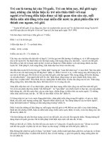 Phát biểu cảm nghĩ sau khi đọc bài: Tuyên bố thế giới về sự sống còn, bảo vệ và phát triển của trẻ em.