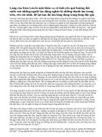 Tình yêu làng và lòng yêu quê hương, tinh thần kháng chiến của người nông dân được thể hiện sâu sắc trong truyện ngắn Làng của Kim Lân. Hãy phân tích nhân vật ông Hai để làm sáng tỏ điều đó.