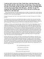 Phát biểu cảm nghĩ của em về tác phẩm: Chuyện cũ trong phủ chúa Trịnh trong Vũ trung tuỳ bút của Phạm Đình Hổ.