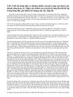 Phân tích truyện Làng của Kim Lân.