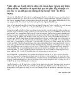 Trong truyện ngắn Lặng lẽ Sa Pa, em thích nhất điều gì? Nêu ý kiến của em về điều đó (Bài 6)