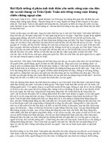 Lòng yêu nước của Trần Quốc Tuấn qua văn bản Hịch tướng sĩ