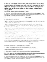 Câu 1,2,3 trang 7 SGK Tiếng Việt 5