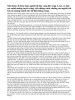 Phân tích và nêu cảm nghĩ khi đọc Con chó Bấc trích tiểu thuyết Tiếng gọi nơi hoang dã của G. Lân-đơn