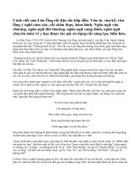 Cảm nhận của em về đoạn văn Vào phủ chúa Trịnh trích trong Thượng kinh kí sự của Lãn Ông Lê Hữu Trác.