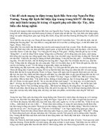 Phân tích hồi IV vở kịch Bắc Sơn của Nguyễn Huy Tưởng để làm nổi bật tính chất bi tráng của nó