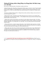 Phân tích nội dung cơ bản đường lối kháng chiến toàn quốc chống thực dân Pháp của Đảng