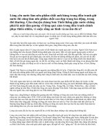 Vẻ đẹp của lòng yêu nước.