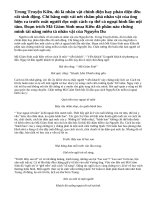 Phân tích nghệ thuật miêu tả nhân vật Mã Giám Sinh qua đoạn trích Mã Giám Sinh mua Kiều