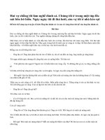 Kể sáng tạo truyện cổ tích Ông lão đánh cá và con cá vàng theo lời kể của ông lão đánh cá