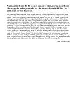 Tóm tắt cảnh 3 trong vở kịch Tôi và chúng ta của Lưu Quang Vũ