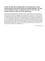 Dựa vào tác phẩm Chuyện người con gái Nam xương của Nguyễn Dữ, em hãy viết đoạn văn giới thiệu về thể loại truyền kì