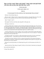 Dựa vào bức tranh Đám cưới chuột em hãy làm một biên bản vụ đó bài 1