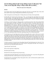 Phân tích truyện cổ dân gian Em bé thông minh