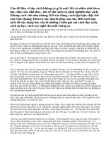 Cảm nhận của em khi đọc bài Bàn về đọc sách của học giả Chu Quang Tiềm, Trung Quốc