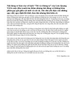 Nêu ngắn gọn mâu thuẫn cơ bản trong vở kịch Tôi và chúng ta của Lưu Quang Vũ. Cho biết tính chát tiến bộ của nội dung tư tưởng trong tác phẩm?