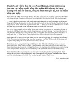 Em hãy kể tóm tắt truyện cổ tích Thạch Sanh