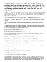 Phân tích bài thơ Mây và sóng của Ta-go.