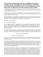 Cảm nhận về bài thơ Viếng lăng Bác của Viễn Phương