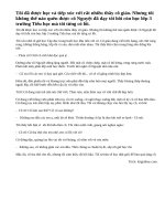 Em đã được học rất nhiều thầy cô giáo và có những kỷ niệm sâu sắc, em hãy kể lại một trong những kỉ niệm đó