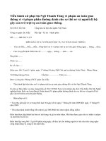 Em hãy ghi lại một biên bản xử lí vi phạm trật tự an toàn giao thông