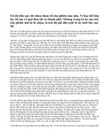 Kể về một lần đi chợ quê