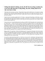 Trình bày ý nghĩa tư tưỏng của văn bản ôn dịch, thuốc lá của Nguyễn Khắc Viện