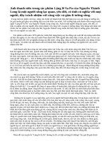 Phân tích nhân vật anh thanh niên trong truyện ngắn Lặng lẽ Sa Pa (Nguyễn Thành Long), từ đó nêu ý nghĩa tư tưởng của tác phẩm này