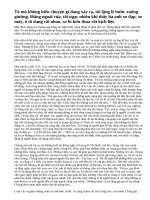 Trong nhà em có ba phương tiện giao thông: xe đạp, xe máy và ô tô. Chúng cãi nhau, so bì hơn thua kịch liệt, Hãy tưởng tượng em nghe thấy cuộc cãi nhau đó và sẽ dàn xếp như thế nào