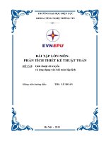 Giải thuật di truyền và ứng dụng vào bài toán lập lịch