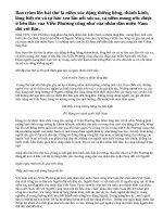 Bài 7: Cảm nhận của em trước lòng kính yêu tha thiết của nhân dân miền Nam đối với Chủ tịch Hồ Chí Minh trong bài Viếng lăng Bác của nhà thơ Viễn Phương (Bài 4)