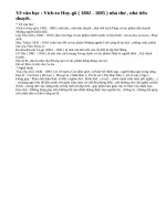 Lập bảng hệ thống kiến thức về các nhà văn hóa thời cận đại: tác giả, năm sinh-năm mất, tác phẩm, nhận xét về những đóng góp và hạn chế