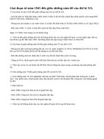 Hãy nêu các giai đoạn phát triển của phong trào giải phóng dân tộc từ sau năm 1945 và một số sự kiện tiêu biểu của mỗi giai đoạn