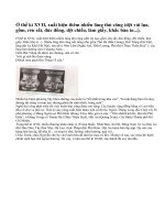 Sự phát triển của nghề thủ công và buôn bán thế kỉ XVI