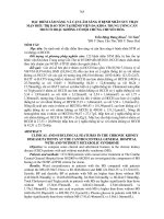 đặc điểm lâm sàng và cận lâm sàng ở bệnh nhân suy thận mạn điều trị bảo tồn tại bệnh viện đa khoa trung ương cần thơ có hoặc không có hội chứng chuyển hoá 