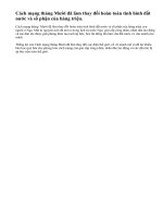 Ý nghĩa lịch sử của cách mạng tháng Mười Nga