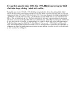 Hãy trình bày mục đích ra đời và những thành tích của Hội đồng tương trợ kinh tế trong những năm 1951-1973