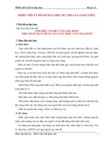 Dạy học theo chủ đề tìm HIỂU về HIỆU ỨNG NHÀ KÍNH BIỆN PHÁP hạn CHẾ sự GIA TĂNG HIỆU ỨNG NHÀ KÍNH