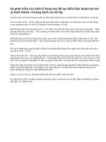 Sự hưng khởi của các đô thị