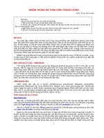 Bài giảng nhiễm khuẩn hệ thần kinh trung ương 