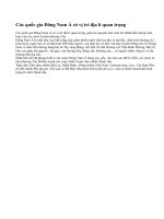 Quá trình xâm lược của chủ nghĩa thực dân ở các nước Đông Nam Á