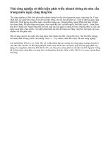 Hãy nêu những biểu hiện nói lên sự phát triển của thủ công nghiệp và thương nghiệp thời Lý, Trần, Lê.